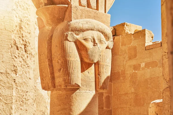 Imagem Ruínas Templo Mortuário Hatshepsut Foto Alta Qualidade — Fotografia de Stock