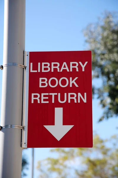 sign library book return