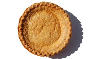 Cherry Pie. Homemade cherry pie. Fresh Baked Cherry Pie. Whole Cherry Desert. Isolated on white. Room for text. Fruit pie. Fruit Tart. Desert. Fresh Baked. Home Cooking.