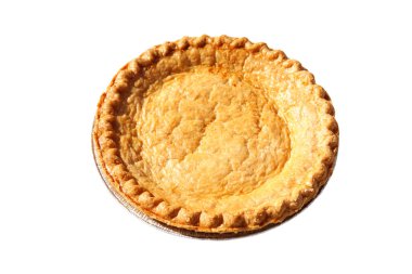 Cherry Pie. Homemade cherry pie. Fresh Baked Cherry Pie. Whole Cherry Desert. Isolated on white. Room for text. Fruit pie. Fruit Tart. Desert. Fresh Baked. Home Cooking.