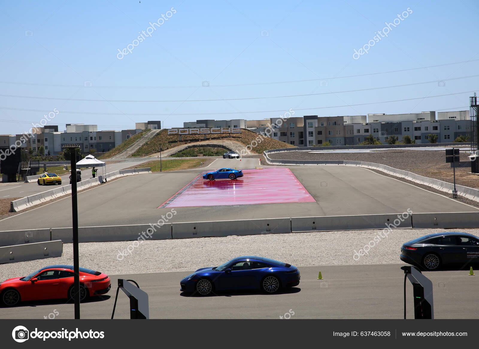 Карсон Калифорния Сша Мая 2022 Года Porsche Experience Center Los.