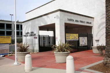 santa ana public library, usa