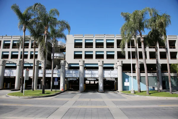 Estrutura Estacionamento Santa Ana Califórnia Nível Estacionamento Tribunal Casa Estacionamento — Fotografia de Stock