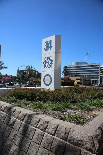 Santa Ana California Mar 2022 Şehir Merkezi Plaza Daki Federal — Stok fotoğraf