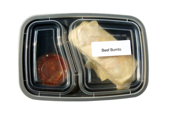 Beef Burrito Mexican Beef Burrito Restaurant Food Food Delivery Lunch — Photo