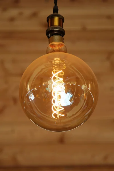 Light Bulb. Vintage Light Bulb. Antique Light Bulb.