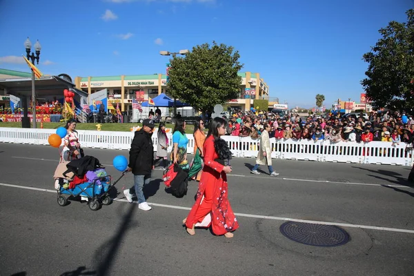 Westminster California Usa January 2023 Tet Parade Celebrate Lunar New — Fotografia de Stock