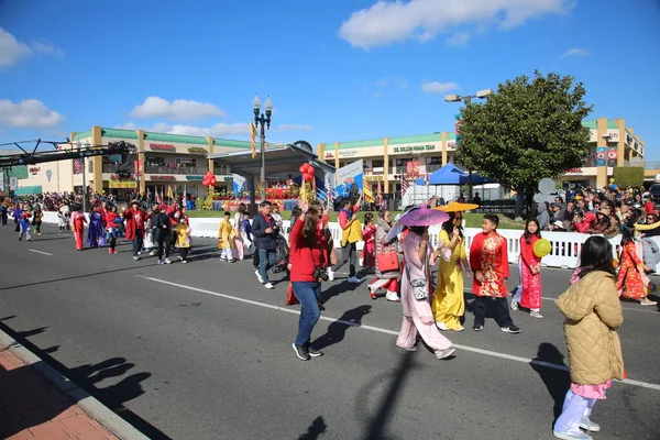 Westminster California Usa January 2023 Tet Parade Celebrate Lunar New — стоковое фото