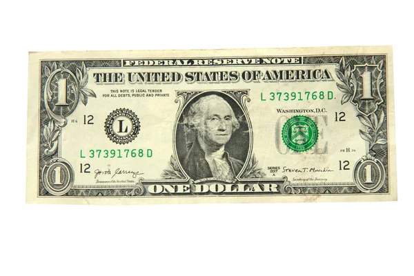 100 Dolarů Skládaný 100 American Bill Hotově — Stock fotografie