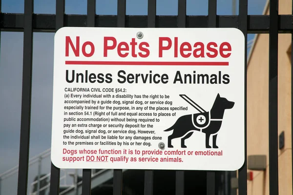 Hay Señal Mascotas Símbolo Stop — Foto de Stock