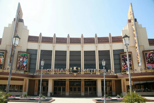 stock image Buena Park, California - USA - April - 27-2023: Kerkorian Metro Plex. Multi Screen Movie Theater,