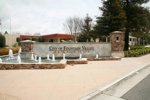 Fountain Valley California Estados Unidos Abril 2023 City Fountain Valley —  Fotos de Stock