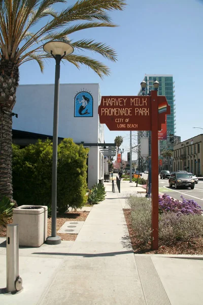 Long Beach California Estados Unidos Abril 2023 Garvey Milk Supervisor —  Fotos de Stock