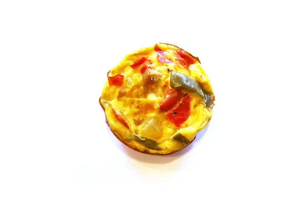 Muffin All Uovo Colazione Tazze Uova Parte Una Dieta Basso — Foto Stock