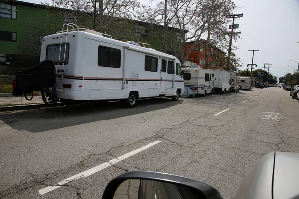 Venice California Usa 2023 Homeless Encampment Venice California Homeless Camps — Stock Photo, Image