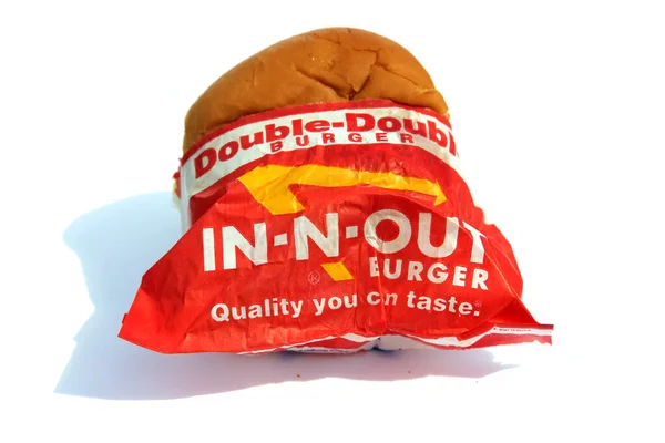 Lake Forest California Usa February 2023 Out Burgers Double Double — Fotografia de Stock