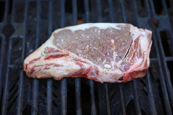 Steak Rindfleisch Einsatz Frisches Rohes Rindersteak Rohes Fleisch Steak Auf — Stockfoto