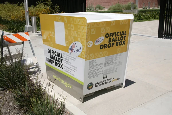 Santa Ana California Estados Unidos Junio 2023 Urnas Electorales Votación — Foto de Stock