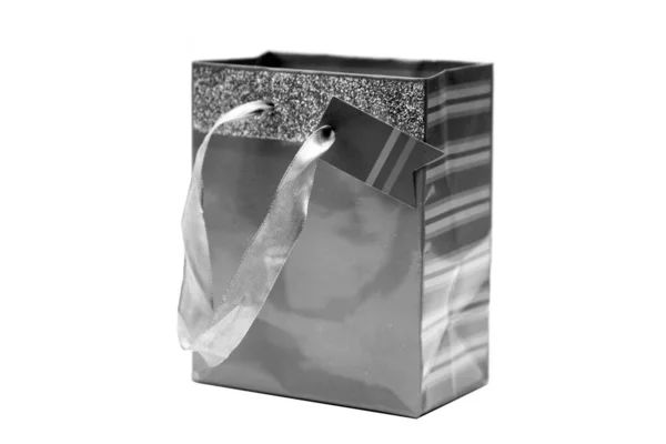 白い背景で隔離のギフト袋 — ストック写真