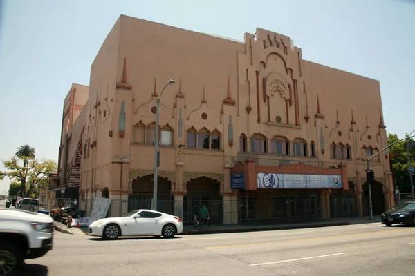 Los Angeles Kalifornie Usa Května 2023 Opuštěné Kino Proměnilo Kostel — Stock fotografie
