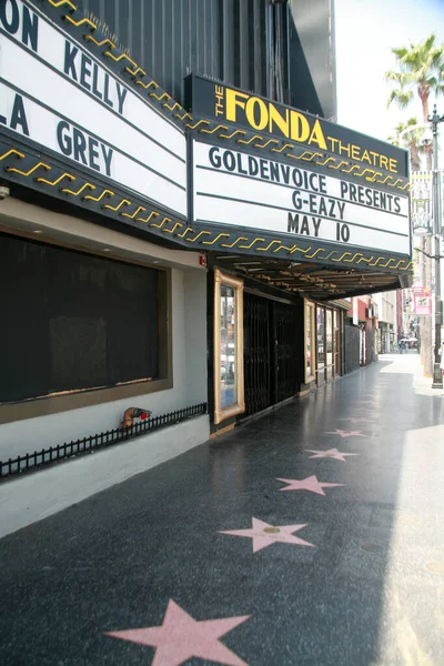 Голлівуд Каліфорнія Сша Травня 2023 Театр Фонтану Голлівуді Театральна Марка — стокове фото