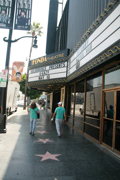 Hollywood California Usa Mei 2023 Fonda Theater Hollywood California Marquee — Stok Foto