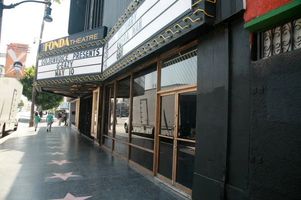 Hollywood California Amerikai Egyesült Államok Május 2023 Fonda Theater Hollywood — Stock Fotó