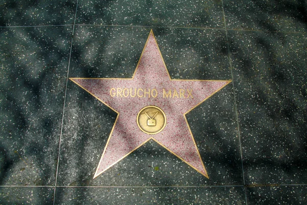 Hollywood California Estados Unidos Mayo 2023 Groucho Marks Star Hollywood — Foto de Stock