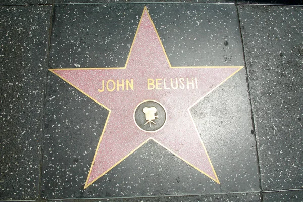 カリフォルニア州ハリウッド 2023年5月12日 カリフォルニア州ハリウッドでハリウッド ウォーク フェイムのジョン ベルシのスター この星はハリウッド ブルバードに位置しています — ストック写真