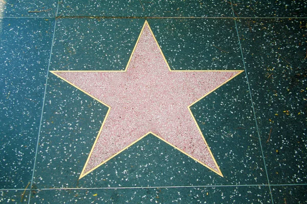 Hollywood California Mayo 2023 Estrella Vacía Hollywood Walk Fame Mayo — Foto de Stock