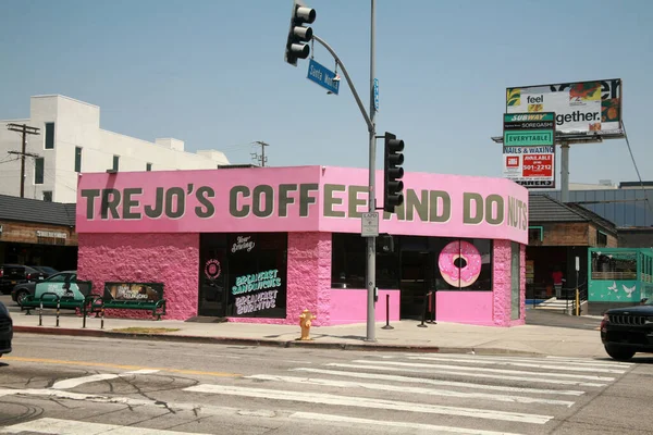 Hollywood Californië Verenigde Staten Mei 2023 Trejo Coffee Donuts Acteur — Stockfoto
