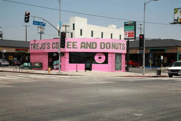 Hollywood Kalifornien Usa Mai 2023 Trejo Coffee Donuts Schauspieler Danny — Stockfoto
