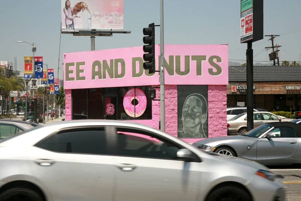 Hollywood Califórnia Eua Maio 2023 Trejo Coffee Donuts Donut Coffee — Fotografia de Stock