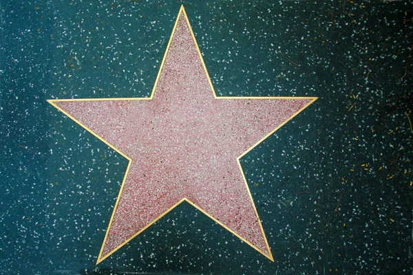 Hollywood Califórnia Eua Maio 2023 Estrela Vazia Calçada Fama Hollywood — Fotografia de Stock