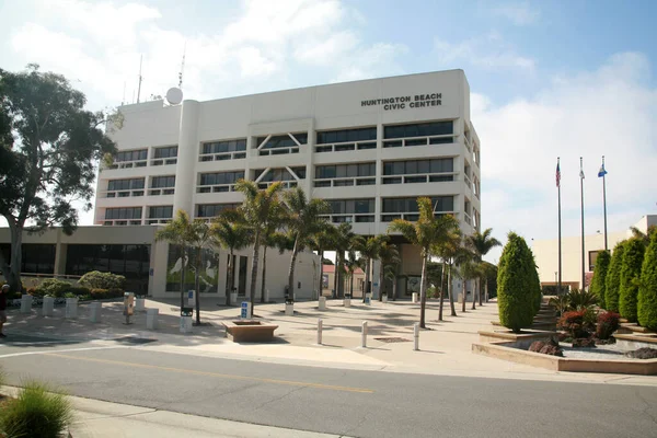 Huntington Beach California Estados Unidos Abril 2023 Comisaría Policía Estación — Foto de Stock