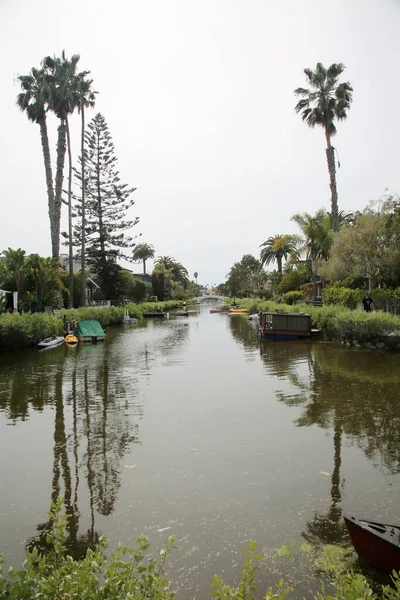 Venice California 2023 Venice Kanal Tarihi Bölgesi Los Angeles Kaliforniya — Stok fotoğraf