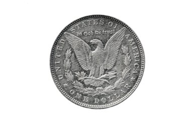 1887 Morgan Silver Doları 100 yıl önce Philadelphia Darphanesinde basılmış..