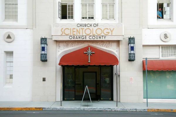 Santa Ana Kalifornien Usa Juli 2023 Scientologibyggnad Scientologikyrkan Santa Ana — Stockfoto