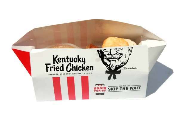 Lake Forest Usa June 2020 Kentucky Fried Chicken Meal Fried — Stock Photo, Image