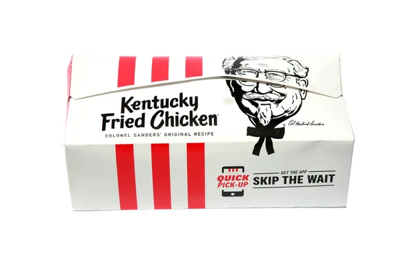 Lake Forest Junio 2020 Kentucky Fried Chicken Meal Fried Chicken — Foto de Stock