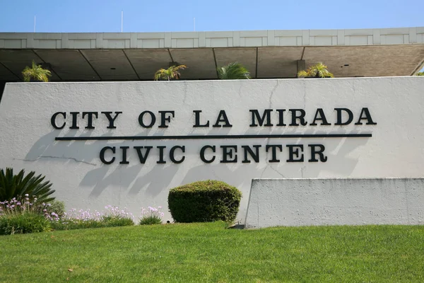 カリフォルニア州ラ ミラダ 2023年9月13日 ミラダ シビック センター ラミラダアクティビティセンター シビックセンタープラザ ミラダ市は1960年3月23日に設立された シビック — ストック写真