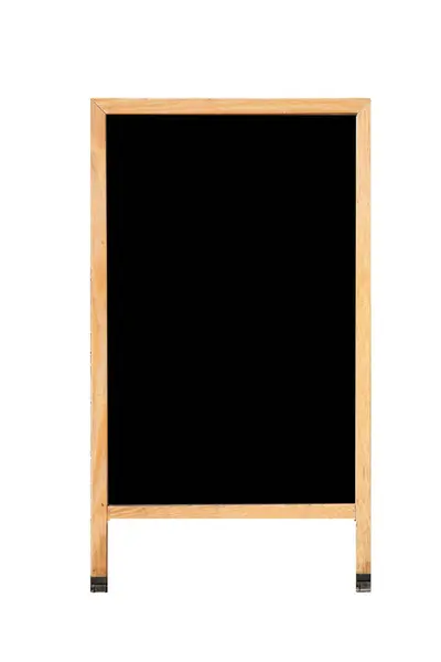 Blank Black Sign Blank Black Billboard Sign Room Text Room — Stock Photo, Image