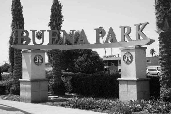 Buena Park California Usa September 2023 Buena Park Sign City — Stock Photo, Image
