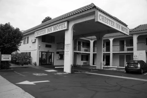 Stanton California Usa September 2023 Chester Inn Motel Miles Disneyland — Stock Photo, Image