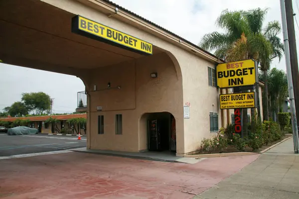Anaheim California Estados Unidos Septiembre 2023 Best Budget Inn Este —  Fotos de Stock