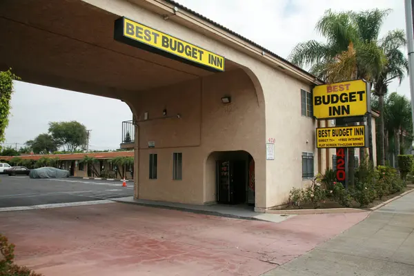 Anaheim California Usa September 2023 Best Budget Inn Located Disneyland — Stock Photo, Image
