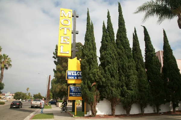 Stanton California Usa September 2023 Motel Motel Stanton California Motels — Stock Photo, Image