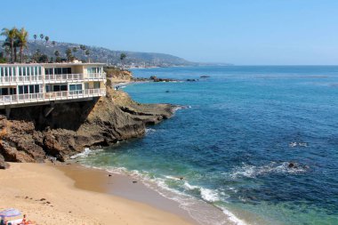 Laguna Sahili, Kaliforniya manzarası. Laguna Sahili Güney Kaliforniya 'da yer almaktadır.. 
