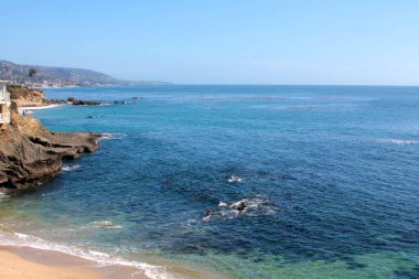 Laguna Sahili, Kaliforniya manzarası. Laguna Sahili Güney Kaliforniya 'da yer almaktadır.. 