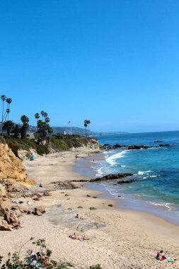Laguna Sahili, Kaliforniya manzarası. Laguna Sahili Güney Kaliforniya 'da yer almaktadır.. 